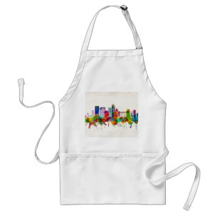 Jacksonville Florida Skyline Standard Apron