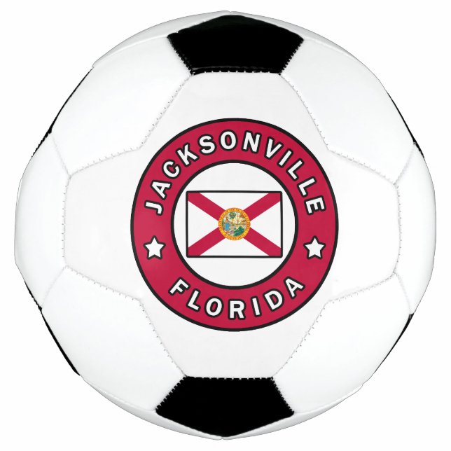 Jacksonville Florida Soccer Ball (Front)