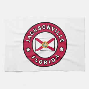 Jacksonville Florida Tea Towel