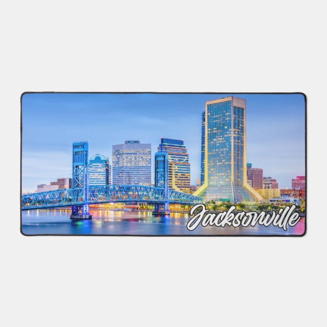 Jacksonville, Florida, United States Desk Mat (Front)