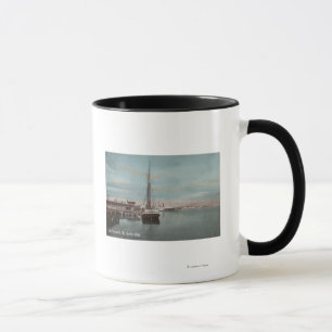 Jacksonville, Florida - View of Harbour with Mug