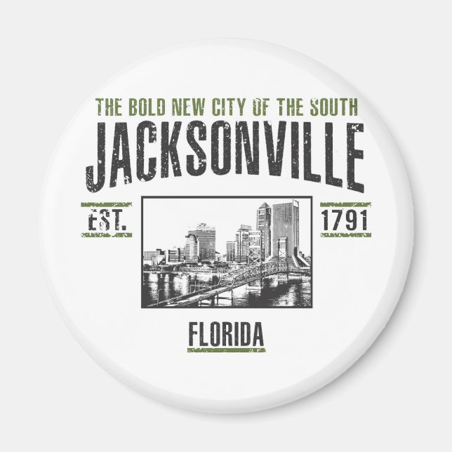 Jacksonville Magnet (Front)