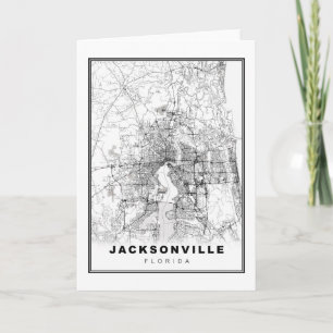Jacksonville Map Card