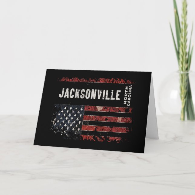 Jacksonville North Carolina Card (Front)