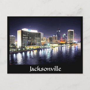 Jacksonville reflections on the River Postcard
