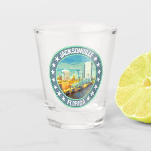 Jacksonville shot glass