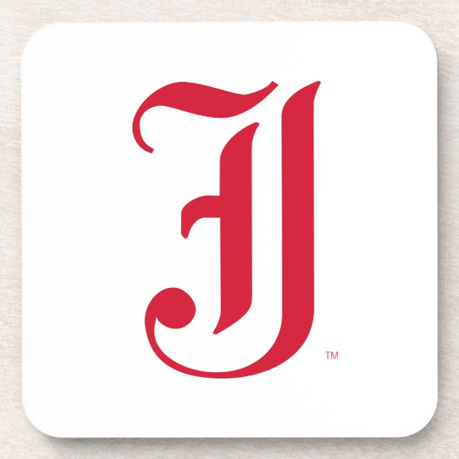 Jacksonville State University Classic JSU Letter Coaster (Front)