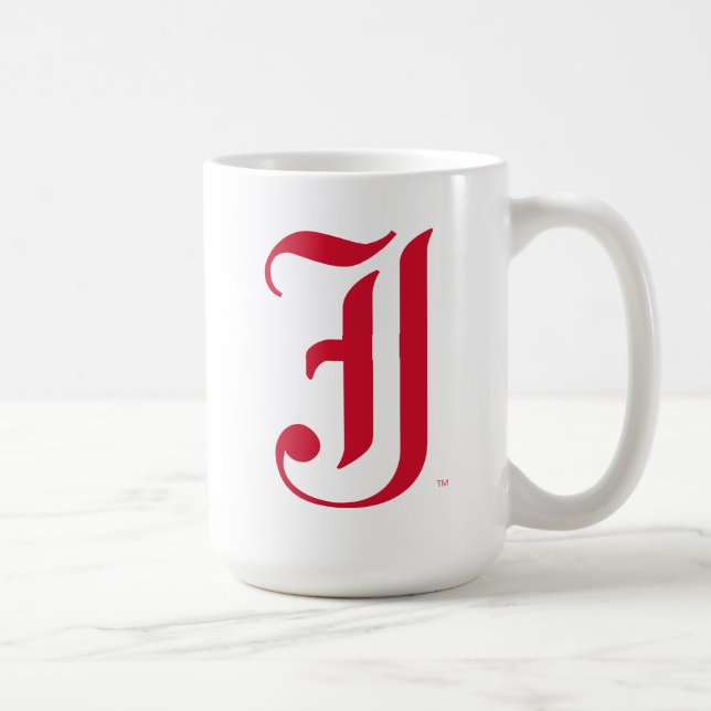 Jacksonville State University Classic JSU Letter Coffee Mug (Right)