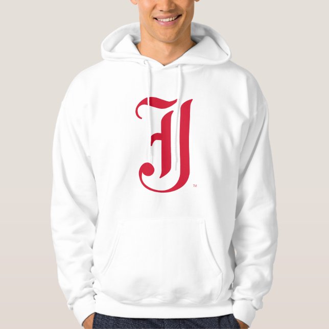 Jacksonville State University Classic JSU Letter Hoodie (Front)
