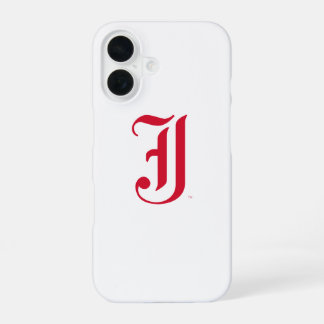 Jacksonville State University Classic JSU Letter iPhone 16 Case