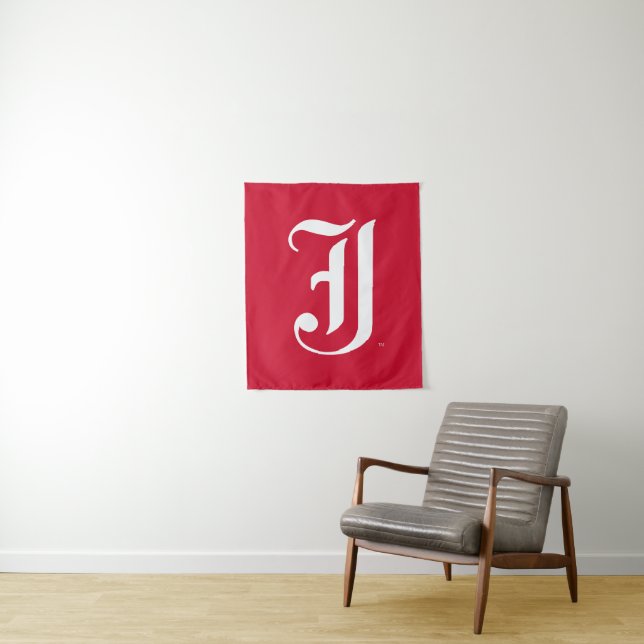 Jacksonville State University Classic JSU Letter Tapestry (In Situ)
