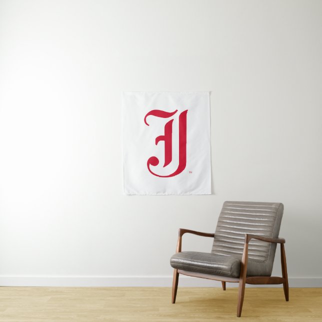 Jacksonville State University Classic JSU Letter Tapestry (In Situ)