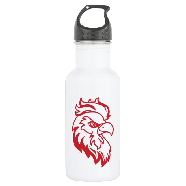 Jacksonville State University Gamecocks Red Eagle 532 Ml Water Bottle (Front)