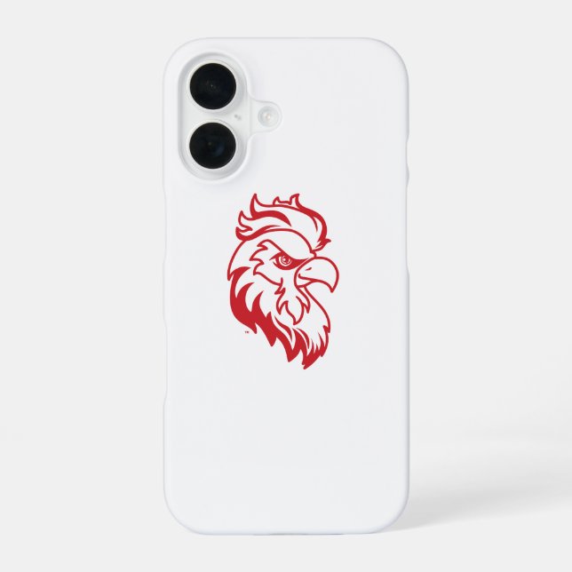 Jacksonville State University Gamecocks Red Eagle iPhone 16 Case (Back)