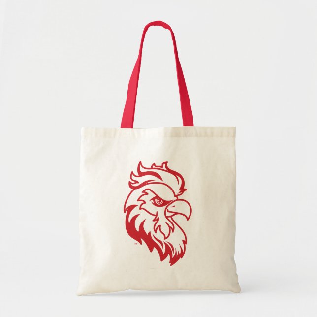 Jacksonville State University Gamecocks Red Eagle Tote Bag (Front)