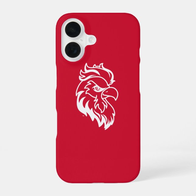 Jacksonville State University Gamecocks Red gameco iPhone 16 Case (Back)