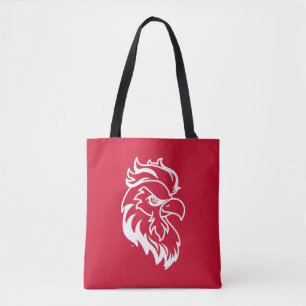 Jacksonville State University Gamecocks Red gameco Tote Bag