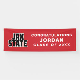 Jacksonville State University Graduation Banner