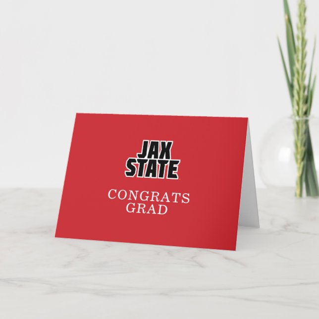 Jacksonville State University Graduation Card (Front)