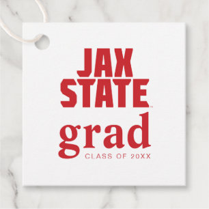 Jacksonville State University Graduation Favour Tags