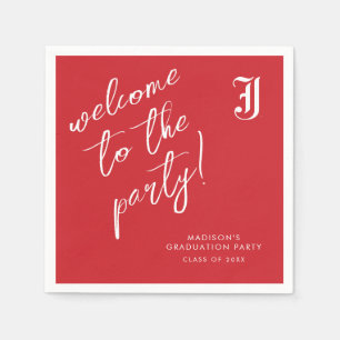 Jacksonville State University Graduation Napkin