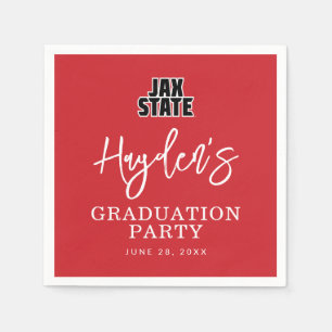 Jacksonville State University Graduation Napkin