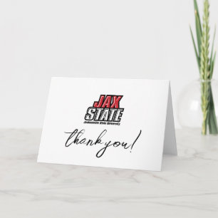 Jacksonville State University Graduation Thank You Card