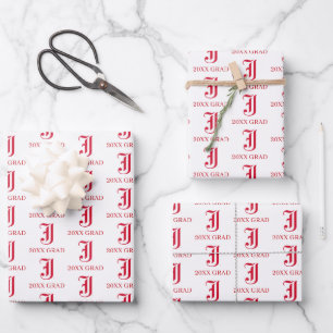 Jacksonville State University Graduation Wrapping Paper Sheet