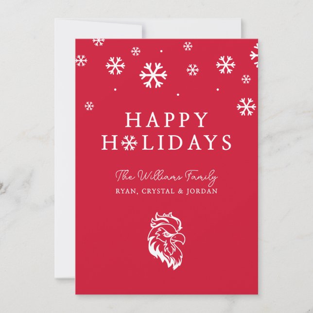 Jacksonville State University Holiday Card (Front)