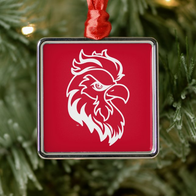 Jacksonville State University Holiday Metal Ornament (Tree)