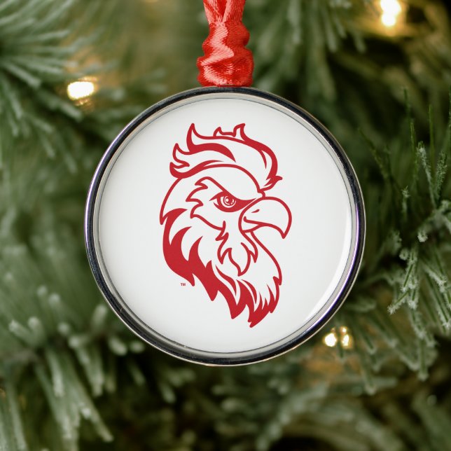 Jacksonville State University Holiday Metal Ornament (Tree)