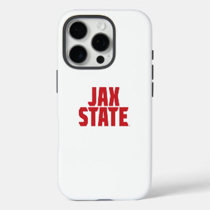 Jacksonville State University JAX STATE Bold Red iPhone 16 Pro Case