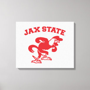 Jacksonville State University JAX State Gamecocks Canvas Print