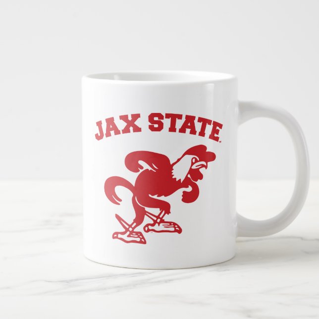 Jacksonville State University JAX State Gamecocks Large Coffee Mug (Right)
