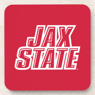 Jacksonville State University JAX STATE Logo Coaster