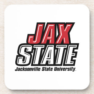 Jacksonville State University JAX STATE Logo Coaster
