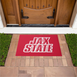 Jacksonville State University JAX STATE Logo Doormat