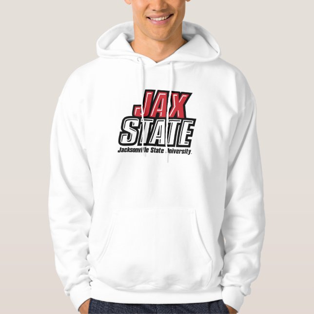 Jacksonville State University JAX STATE Logo Hoodie (Front)
