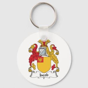 Jacob Family Crest Key Ring