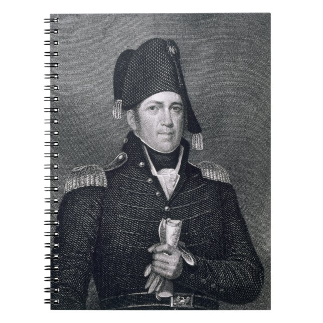 Jacob Jennings Brown (1775-1828) engraved by Asher Notebook (Front)