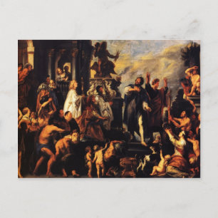 Jacob Jordaens-The Apostles, St. Paul,St. Barnabas Postcard