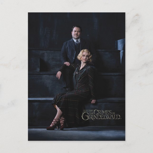 JACOB KOWALSKI™ And QUEENIE GOLDSTEIN™ Photo Postcard (Front)