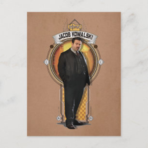 JACOB KOWALSKI™ Art Deco Panel Postcard
