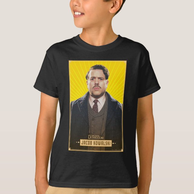 Jacob Kowalski Character Graphic T-Shirt (Front)
