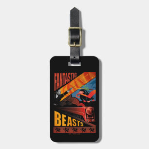 Jacob Kowalski Fantastic Beasts Vintage Poster Luggage Tag