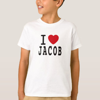 Jacob Latimore "I Love Jacob" Youth White Tee