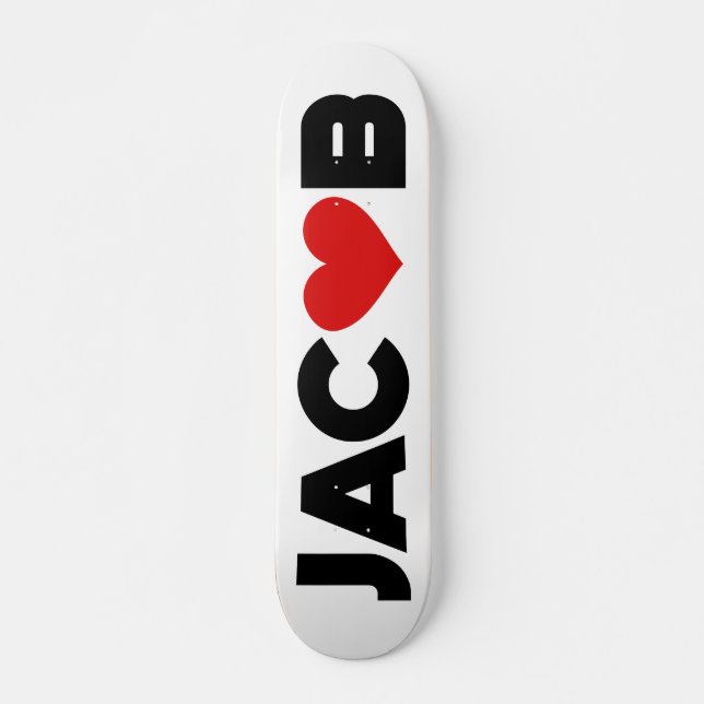 Jacob Love Skateboard (Front)
