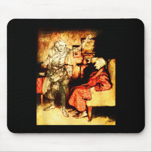 Jacob Marley Ghost Scrooge Bah Humbug Christmas Ca Mouse Pad