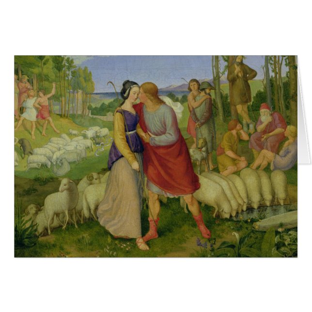 Jacob Meets Rachel, 1827 (Front Horizontal)