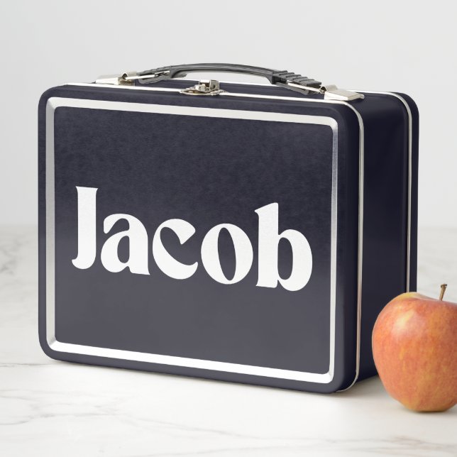 Jacob Metal Lunch Box (In Situ)